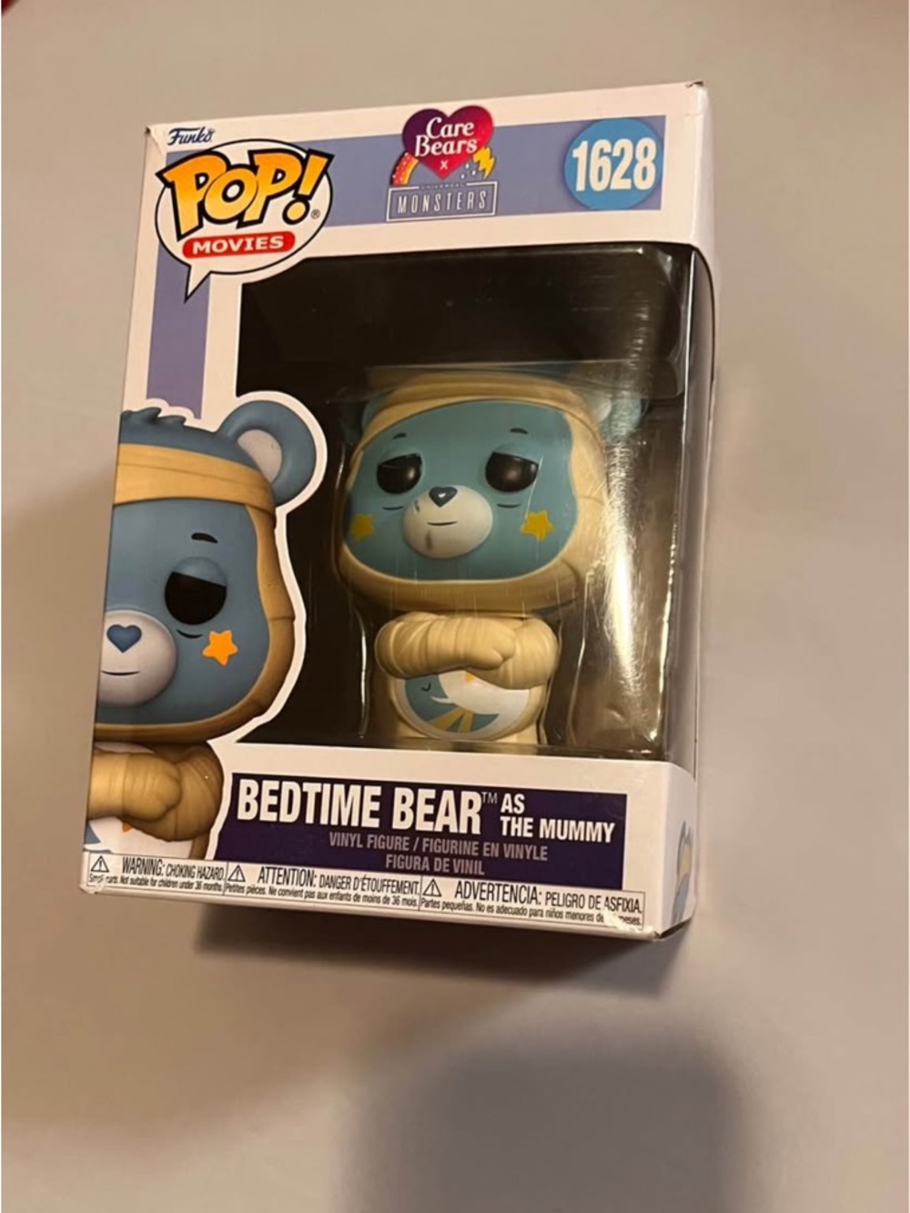 Funko Pop! Bedtime Bear The Mummy - Blue, Cream & Yellow Accents